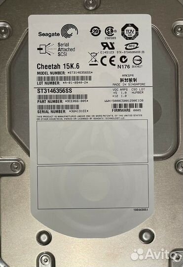 Жесткий диск Seagate ST3146356SS