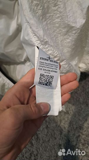 Stone island пуховик