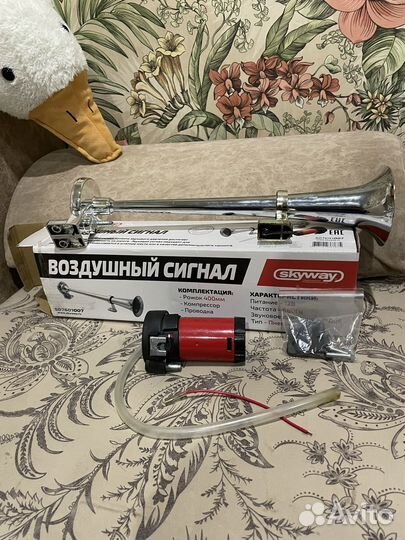 Пневмогудок с компресором