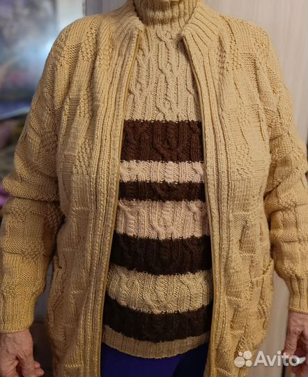 Свитер и кардиган женский.Размер-54-56