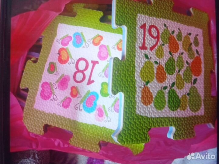 Детский коврик пазл