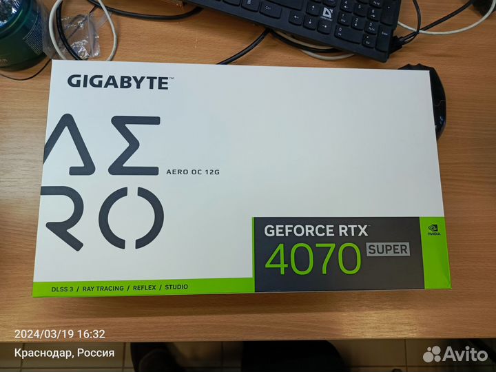 Видеокарта Gigabyte GeForce RTX 4070 super 12 гб