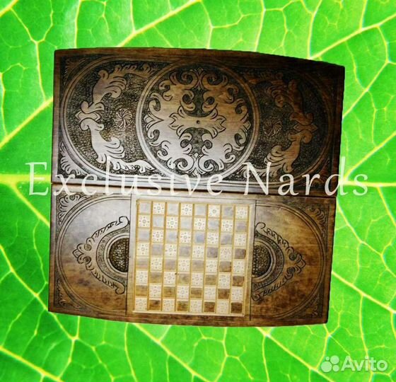 Нарды ручной работы резные