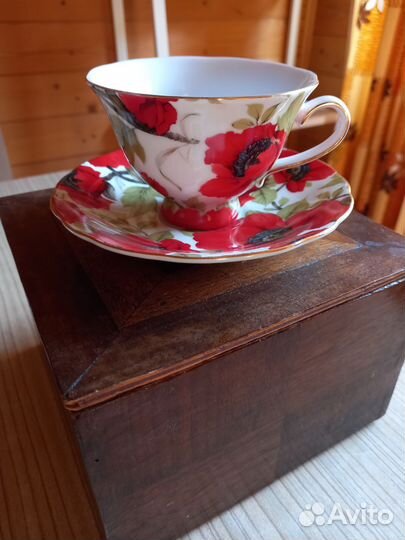 Фарфоровые чайные пары