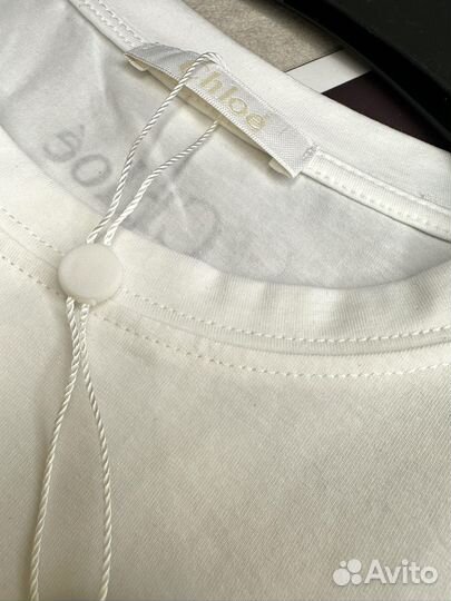 Футболка Chloe Love Is белая