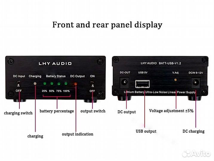 Аккумуляторный блок питания 5В 