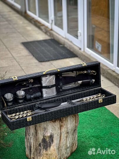 Шашлычный набор в кейсе