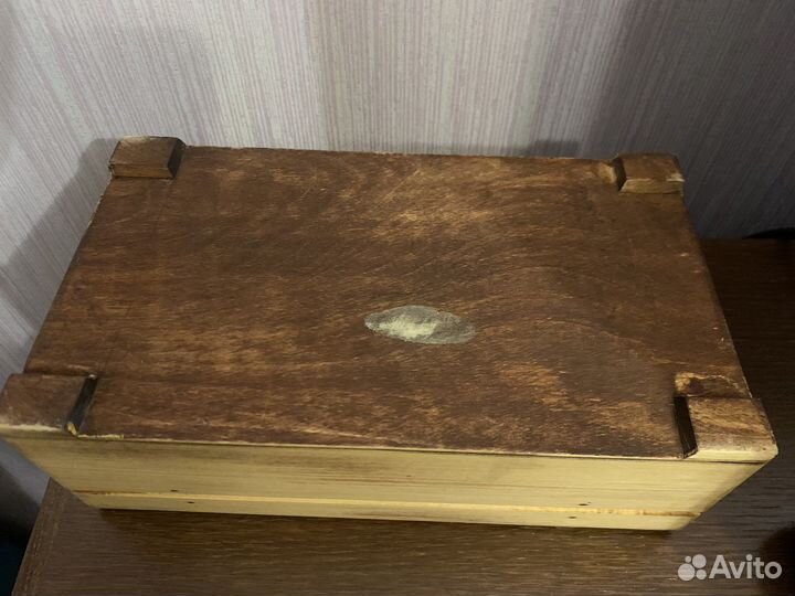 Шкатулка деревянная СССР