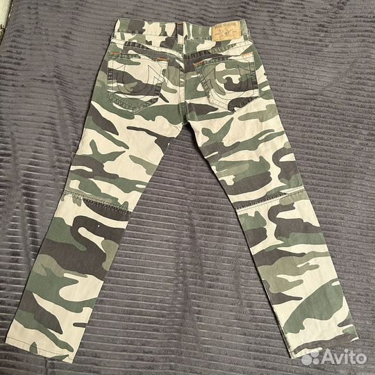 Камуфляжные джинсы True Religion оригинал