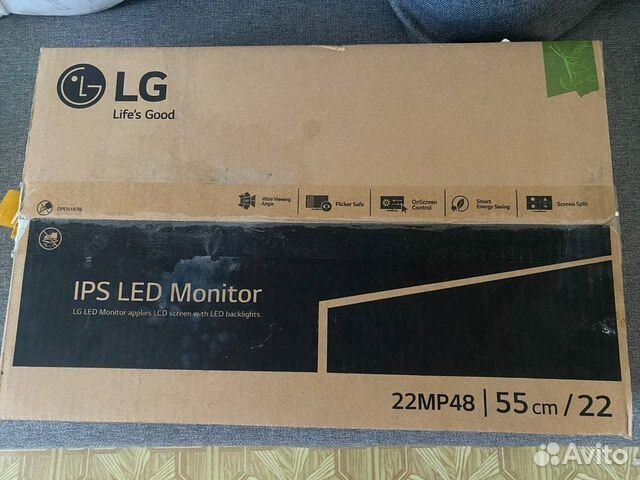 Монитор LG IPS 22mp48hq-p объявление продам