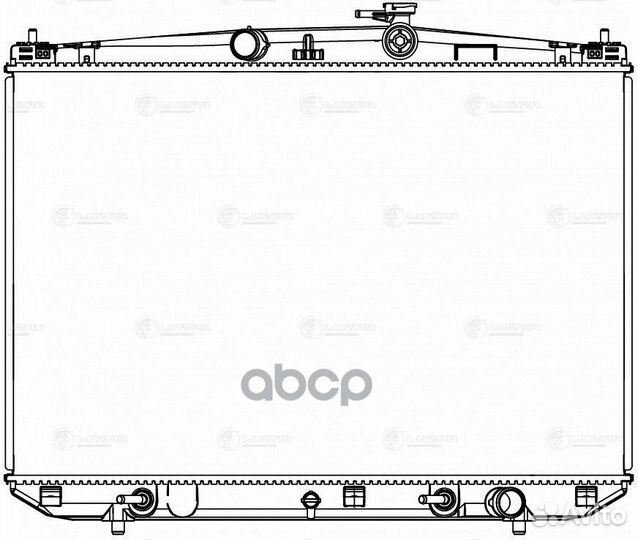 Радиатор охл. для а/м Lexus RX 350 (15) 3.5i