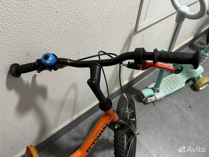 Детский велосипед btwin 16