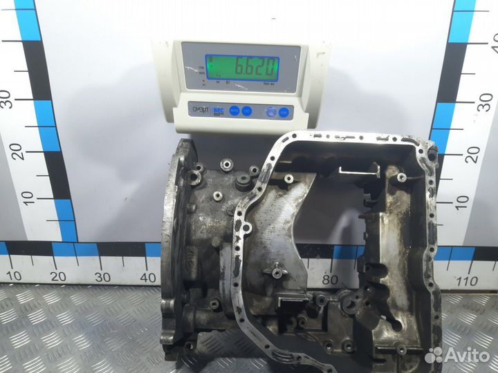 Б/У Поддон масляный двигателя верхняя часть#001