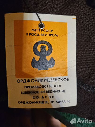 Платье школьное СССР