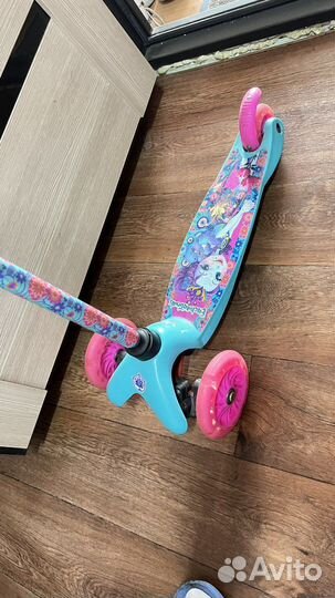 Самокат детский трехколесный бу