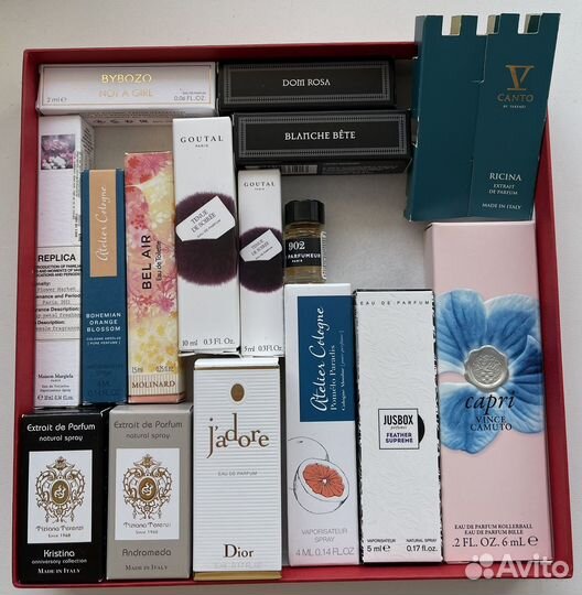 Парфюм пробники и миниатюры