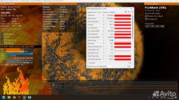 Asus GeForce RTX 2060 super strix OC 8GB