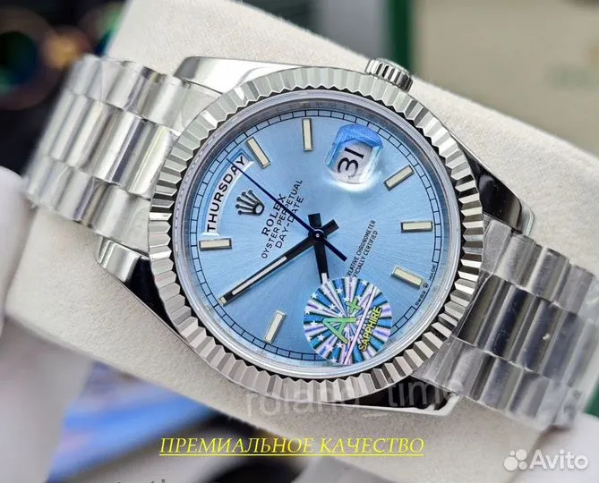 Очень красивые мужские часы Rolex Day-date