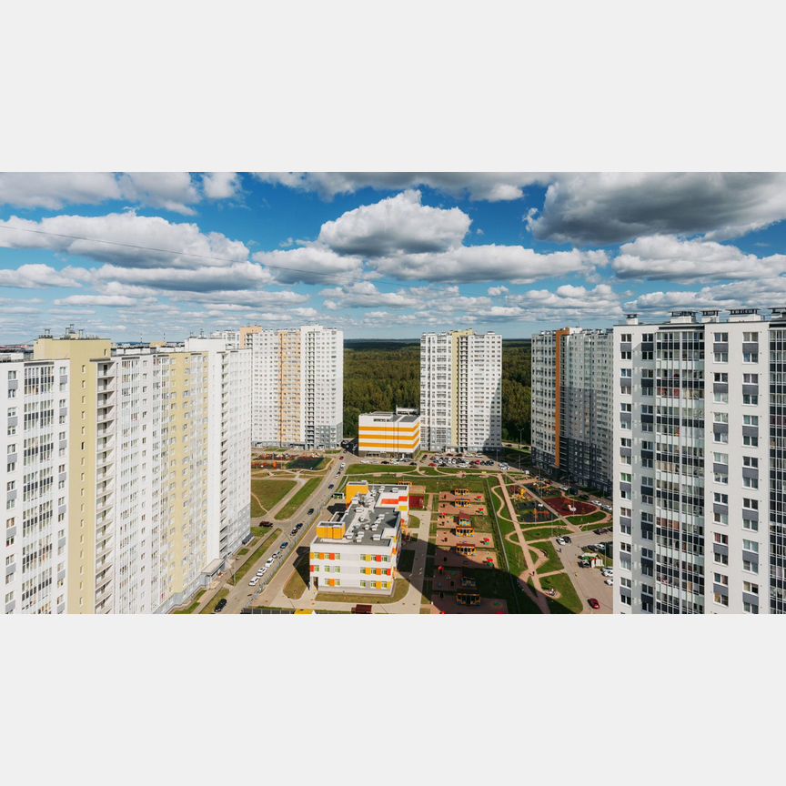 2-к. квартира, 53,3 м², 3/21 эт.