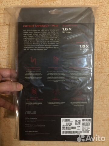 PCI 3.0 райзер 240 мм