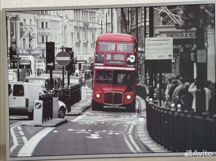 Картина Икеа Лондон автобус