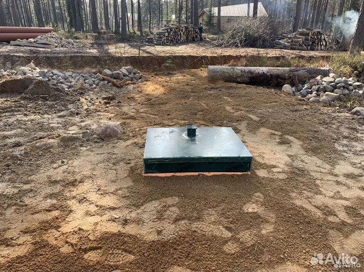 Септик под ключ без откачки