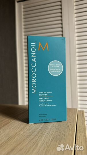 Moroccanoil масло 125 мл новое