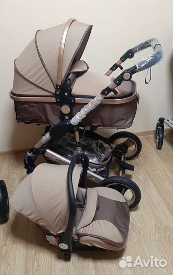 Коляска 3в1 трансформер Новая(цвет эксклюзив)