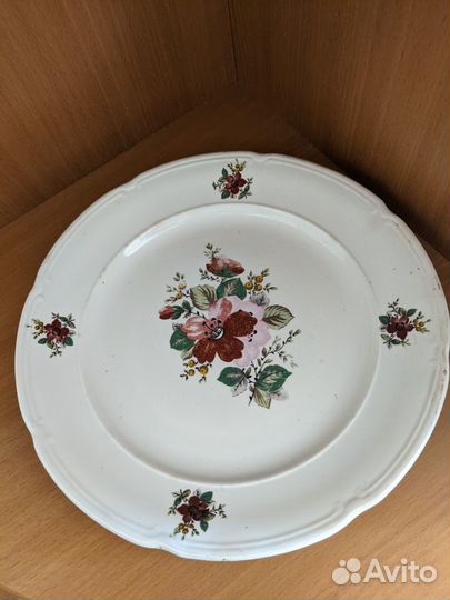 Тарелка зик Конаково ноябрь 1958 г.в. Чайный набор