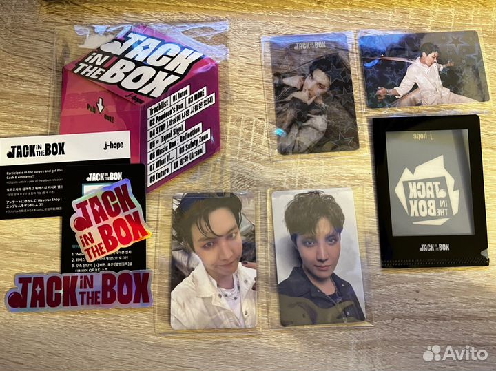 BTS карты Хосок J-hope Jack in the box