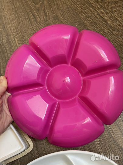 Менажница пластиковая 6 ячеек