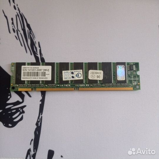 256m pc133 sdram transcend