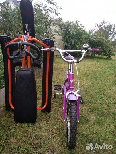 Детский велосипед,санки в подарок