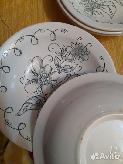 Глубокие суповые тарелки СССР