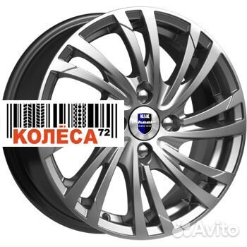 Кик Мейола 6x15 4x100 ET46 Dia54.1 Дарк платинум