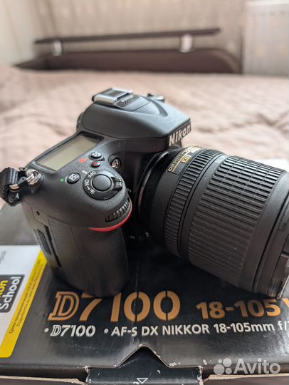 Фотоаппарат Nikon D7100 18-105 VR KIT