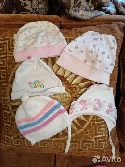 Детские шапочки для девочки