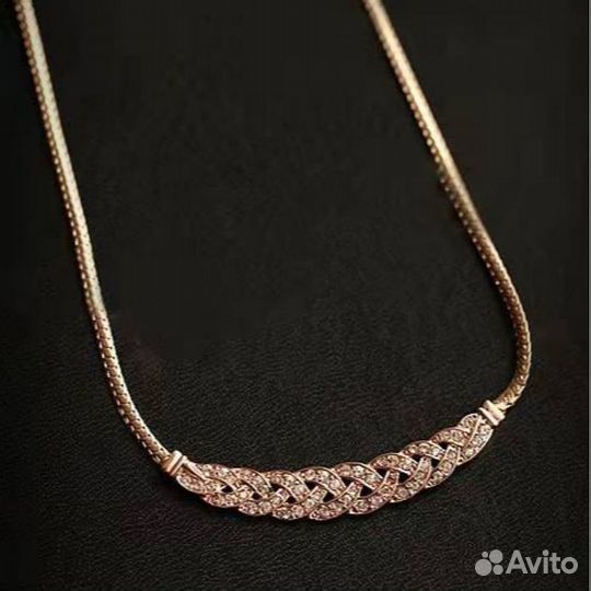 Колье серебро 925 пробы