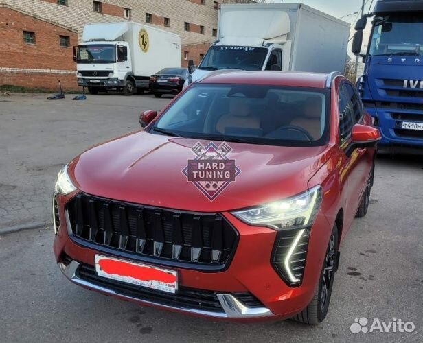 Решетка радиатора Sport Haval Jolion (2021-н.в.)