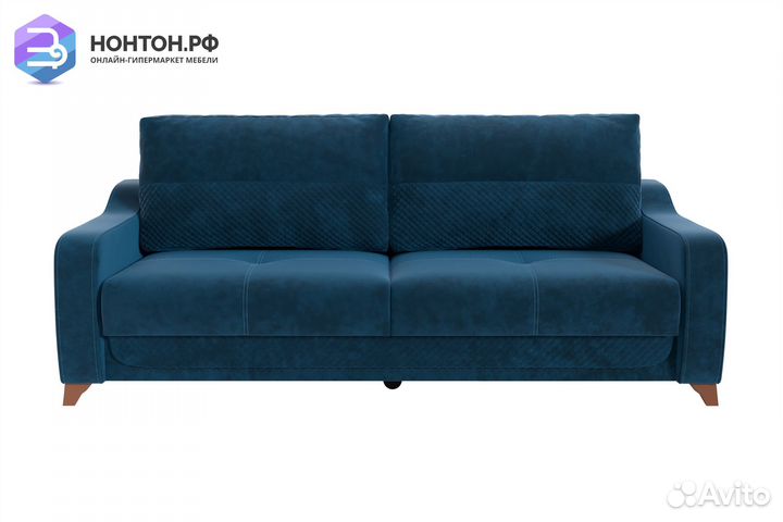 Диван книжка Дуглас 3-х местный синий