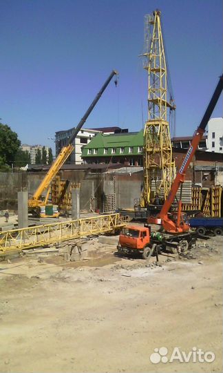 Монтаж, демонтаж, ремонт башенных кранов