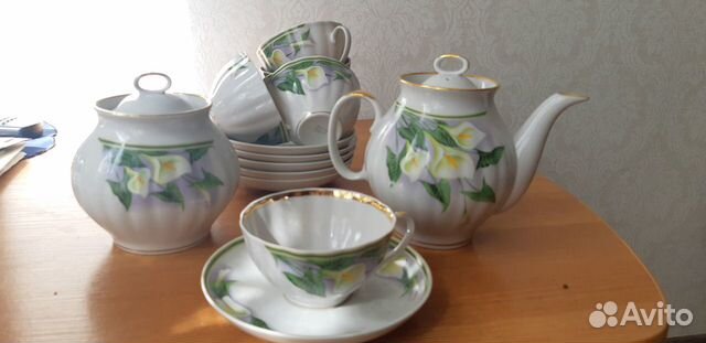 Чайный сервиз Дулево