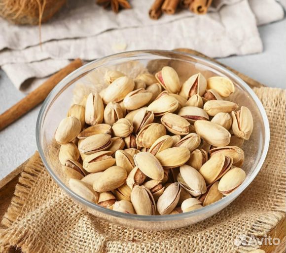 Фисташки натуральные жареные солёные