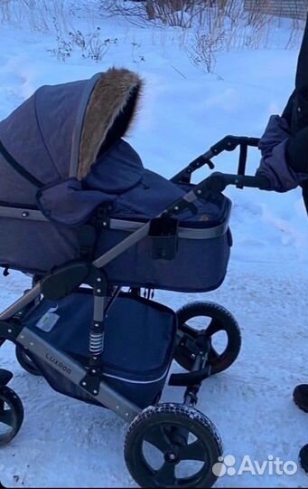 Коляска 2 в 1 luxmom