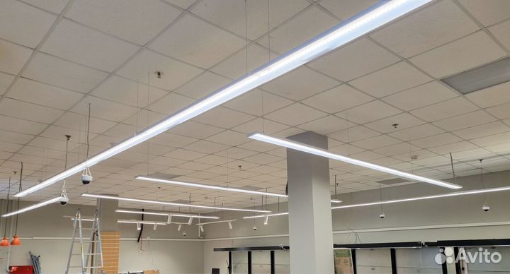 Освещение для магазина - светильники бу
