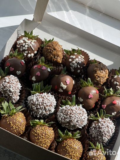 Клубника в шоколаде, бельгийский шоколад