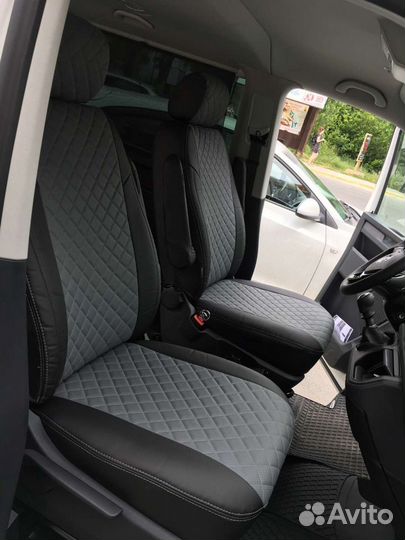 Чехлы / авточехлы установка VW Transporter