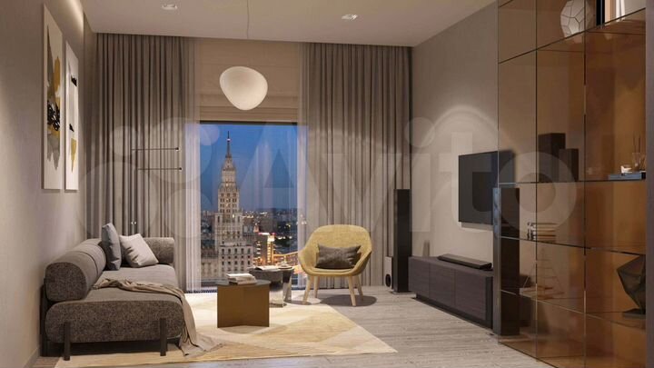 Квартира-студия, 40 м², 14/19 эт.