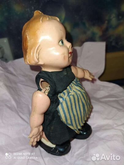 Кукла-игрушка, бегунок. гдр