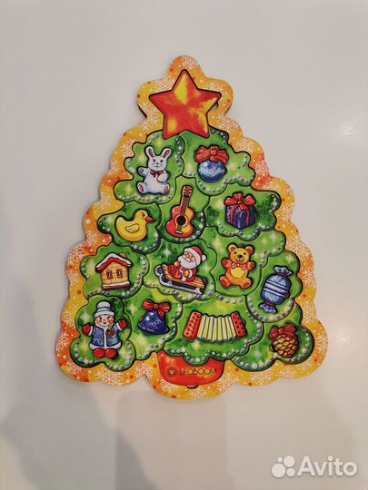 Пазл Новогодняя елочка